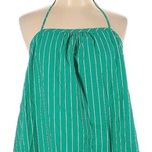 A New Day Women’s Mini Dress Green with White Stripe